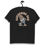 Gardening Brown Hair Dark Skin Tone No-Glasses Long Moustache & Chin Beard Dad T-Shirt