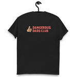 Dangerous Dads Club T-Shirt - red logo with tan thumb