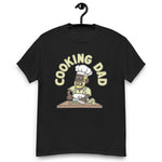 Cooking Blond Hair Dark Skin Tone Glasses Beard Dad T-Shirt