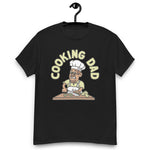 Cooking Brown Hair Tan Skin Tone Glasses Moustache & Chin Beard Dad T-Shirt