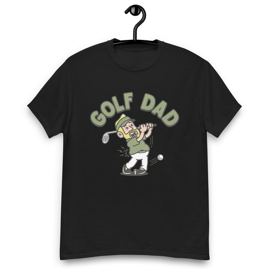 Golf Blond Hair Light Skin Tone No-Glasses Beard Dad T-Shirt