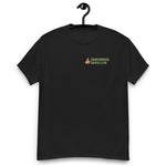 Dangerous Dads Club T-Shirt - Green logo with tan thumb