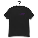 Dangerous Dads Club T-Shirt - purple outline logo