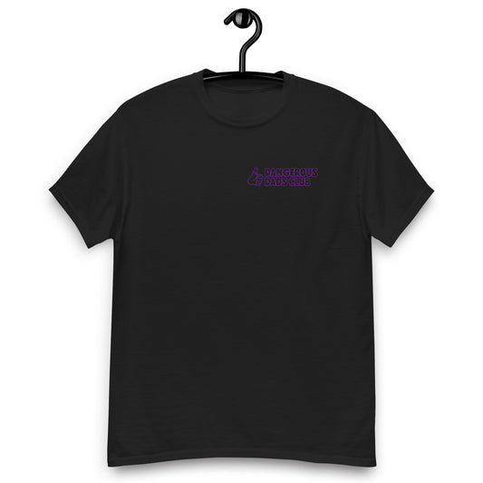 Dangerous Dads Club T-Shirt - purple outline logo