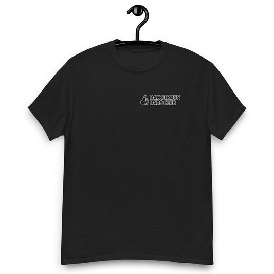 Dangerous Dads Club T-Shirt - white outline logo