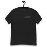 Dangerous Dads Club T-Shirt - grey outline logo