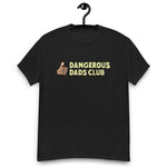 Dangerous Dads Club T-Shirt - yellow logo-tan thumb