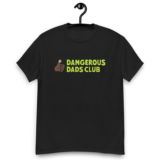 Dangerous Dads Club T-Shirt - L.green logo-dark thumb