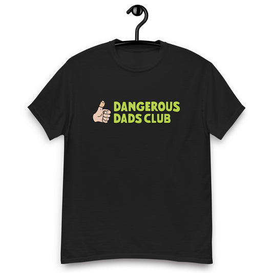 Dangerous Dads Club T-Shirt - L.green logo-light thumb