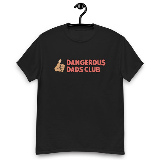Dangerous Dads Club T-Shirt - Red logo-tan thumb