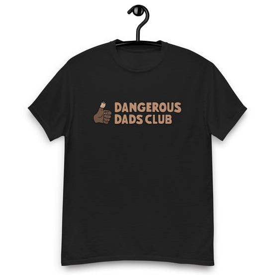 Dangerous Dads Club T-Shirt - Brown logo - dark thumb