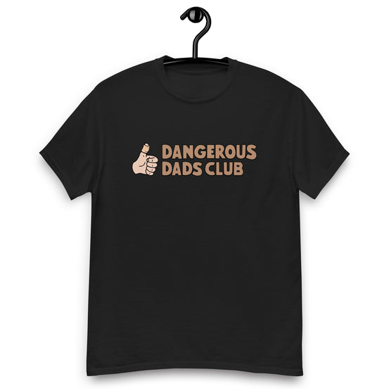 Dangerous Dads Club T-Shirt - Brown logo - light thumb