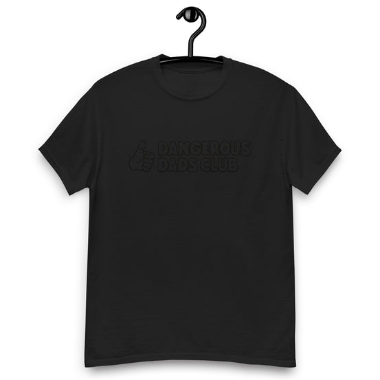 Dangerous Dads Club T-Shirt - Black outline logo