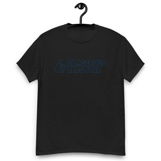 Dangerous Dads Club T-Shirt - Navy outline logo
