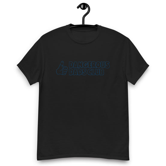 Dangerous Dads Club T-Shirt - Navy outline logo