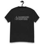 Dangerous Dads Club T-Shirt - White outline logo
