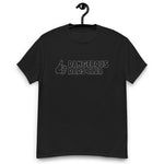 Dangerous Dads Club T-Shirt - Grey outline logo