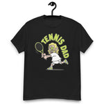 Tennis Blond Hair Light Skin Tone No-Glasses Long Beard Dad T-Shirt
