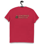Dangerous Dads Club T-Shirt - red logo with dark thumb