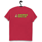 Dangerous Dads Club T-Shirt - L.Green logo with tan thumb