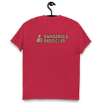 Dangerous Dads Club T-Shirt - Brown logo with tan thumb