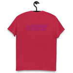 Dangerous Dads Club T-Shirt - purple outline logo