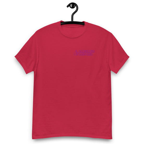 Dangerous Dads Club T-Shirt - purple outline logo