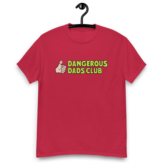 Dangerous Dads Club T-Shirt - L.green logo-light thumb