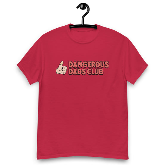 Dangerous Dads Club T-Shirt - Red logo-light thumb
