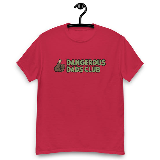 Dangerous Dads Club T-Shirt - Green logo-dark thumb