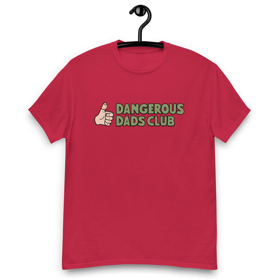 Dangerous Dads Club T-Shirt - Green logo-light thumb