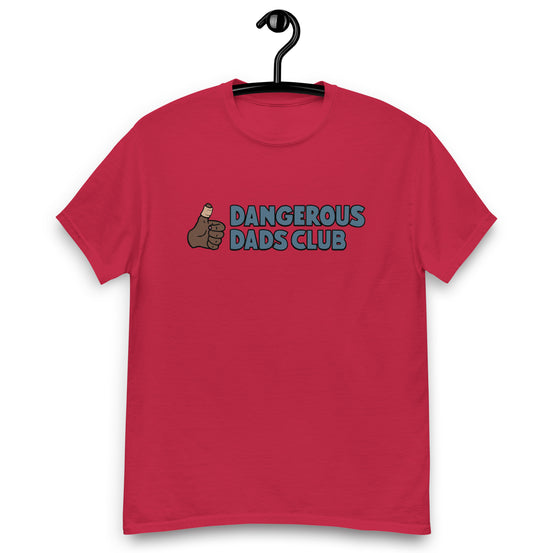 Dangerous Dads Club T-Shirt - Blue logo-dark thumb