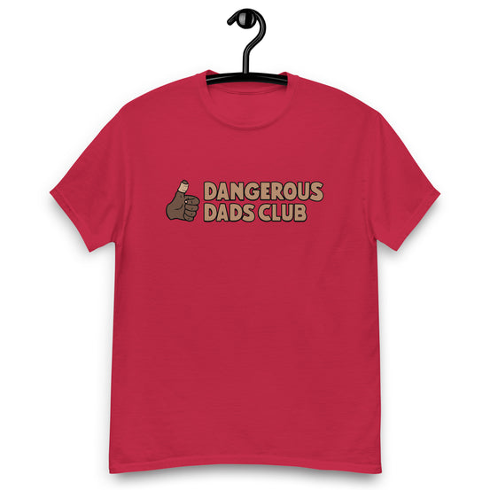Dangerous Dads Club T-Shirt - Brown logo - dark thumb