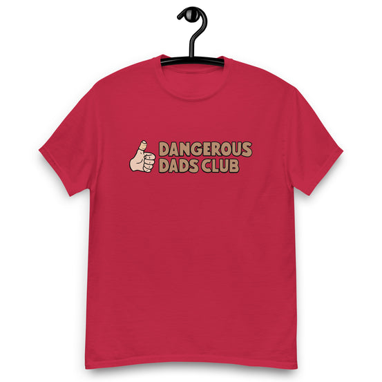 Dangerous Dads Club T-Shirt - Brown logo - light thumb