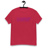 Dangerous Dads Club T-Shirt - purple outline logo