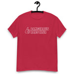 Dangerous Dads Club T-Shirt - White outline logo