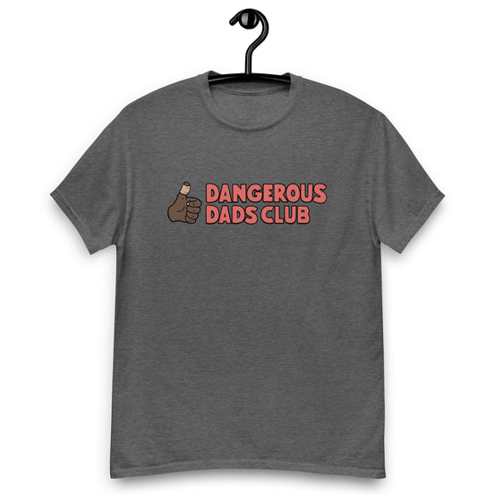 Dangerous Dads Club T-Shirt - Red logo-dark thumb