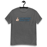 Dangerous Dads Club T-Shirt - Blue logo-light thumb