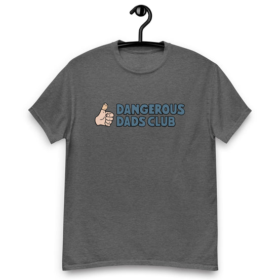 Dangerous Dads Club T-Shirt - Blue logo-light thumb