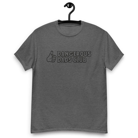 Dangerous Dads Club T-Shirt - Black outline logo