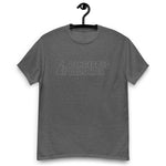 Dangerous Dads Club T-Shirt - Grey outline logo