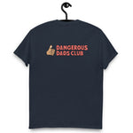 Dangerous Dads Club T-Shirt - red logo with tan thumb