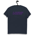 Dangerous Dads Club T-Shirt - purple outline logo