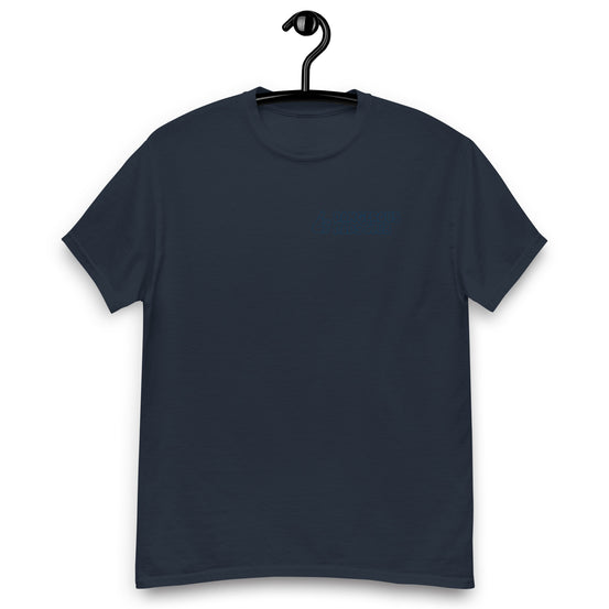 Dangerous Dads Club T-Shirt - navy outline logo