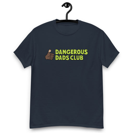 Dangerous Dads Club T-Shirt - L.green logo-dark thumb