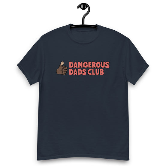 Dangerous Dads Club T-Shirt - Red logo-dark thumb