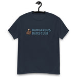 Dangerous Dads Club T-Shirt - Blue logo-dark thumb