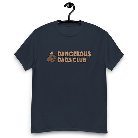 Dangerous Dads Club T-Shirt - Brown logo - dark thumb
