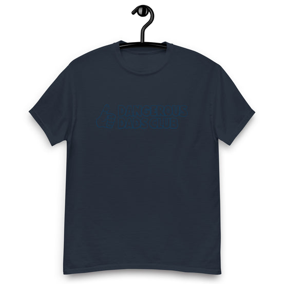 Dangerous Dads Club T-Shirt - Navy outline logo