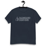 Dangerous Dads Club T-Shirt - White outline logo